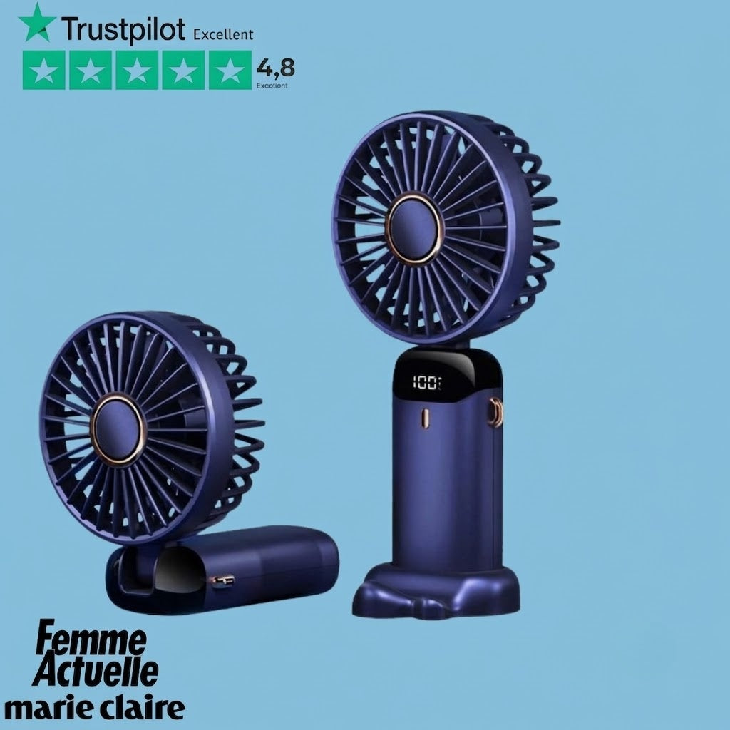 Mini ventilateur portatif - CANICULTE™